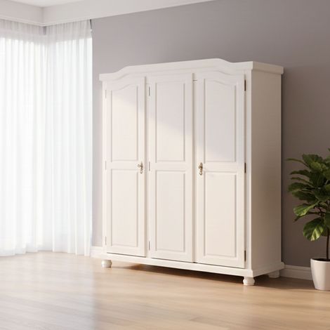 Armario Multiuso Grande - Blanco 56x180h cm (1/5)