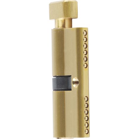 Cylindre de serrure en cuivre pour porte intérieure, 3 clés, sécurité antivol, pour chambre à coucher. (1/5)