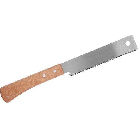 Petite scie à main avec manche en bois, outil de précision pour les coupes à ras et les finitions à la maison, 30 cm (12 pouces) (1/5)