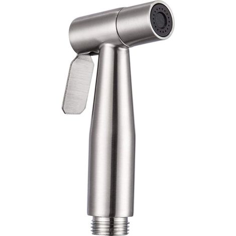 Douchette de bidet à main en acier inoxydable pour WC et douche