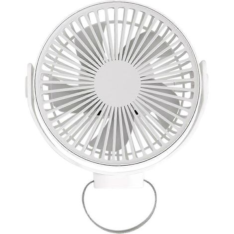 Ventilateur de bureau suspendu à 4 vitesses, ventilateur de plafond pour camping, tente, extérieur, école, maison