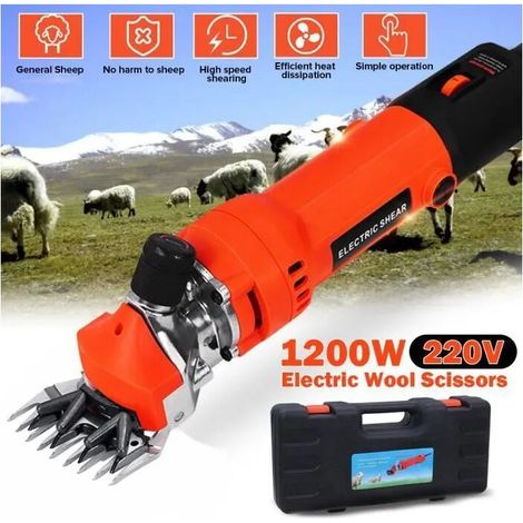 Tosatrici per cani, 1200W, forbici elettriche per lana, forbici elettriche professionali