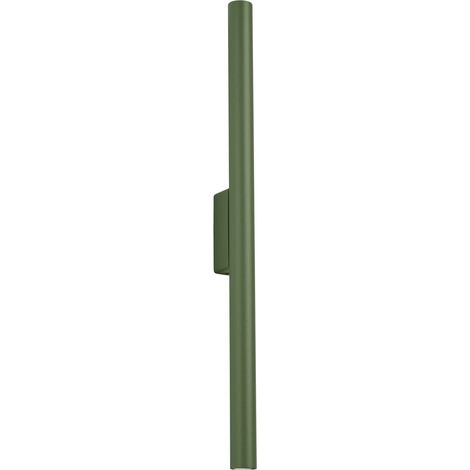 Aplique de pared Vacu verde, 2 luces (1/4)