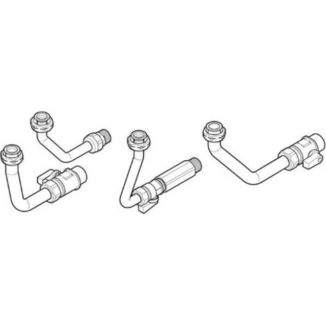 VAILLANT - Set Tubi E Raccordi Per Riscaldamento E Acs Ecotec Intro