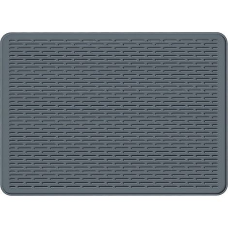 Tapis Isolant Thermique - En Gel De Silice - Pour Plaque De Cuisinière - 71x50 Cm - Gris - 1 Pièce (1/5)