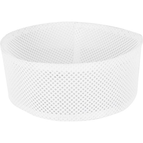 Chapeau de prière musulman en tissu polyester et coton mélangés, brodé, pour homme (blanc, 58 cm) (1/5)