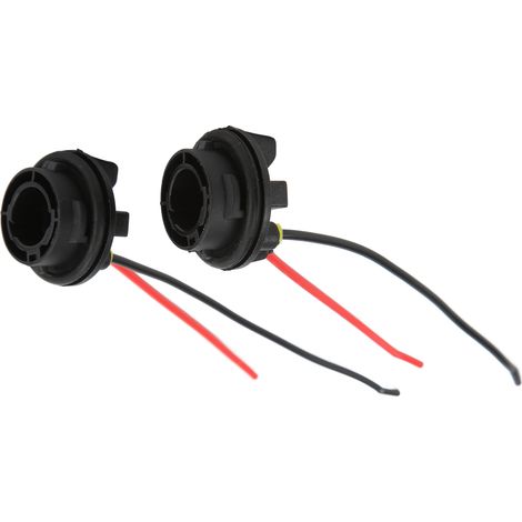 Lot de 2 connecteurs femelles pour ampoule LED 1156P, résistants à la chaleur et à la corrosion jusqu'à 150°C, pour clignotants, pour automobile et bateau. (1/5)
