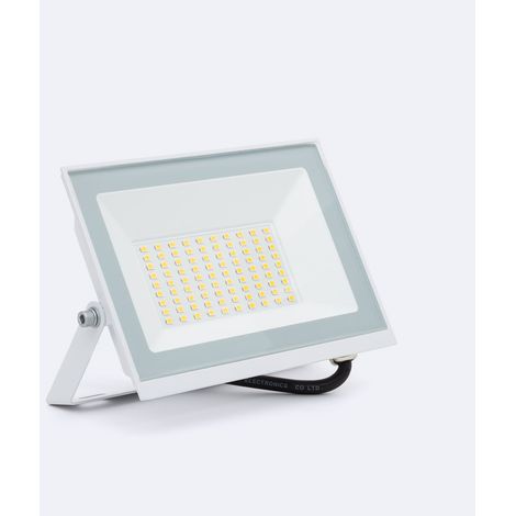 Foco Proyector LED 50W 120 lm/W IP65 S3 3000K No Blanco Blanco Cálido