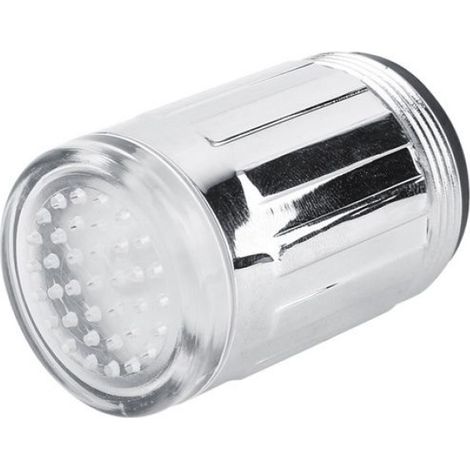1 Robinet de douche, Capteur température, Éclairage LED 3 couleurs, Indicateur chaleur, Pour cuisine et salle de bain (1/5)