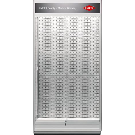 KNIPEX 00 19 30 VIT 5 Vitrine pour la présentation des produits verrouillable, avec éclairage 230 V 1280 mm 520 mm