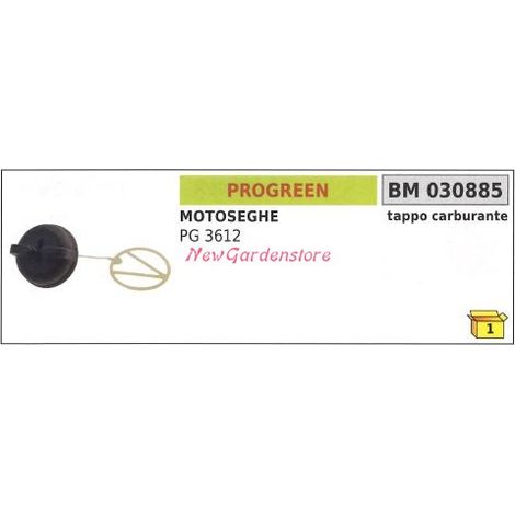 Kraftstoffeinfülldeckel Motor PROGREEN Freischneider PG 3612 030885