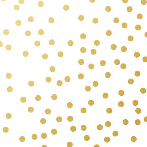 Braun & Company Servietten Motiv Avantgarde Golden Dots weiß 33 x 33 cm - 20er Pack Weihnachtsdeko