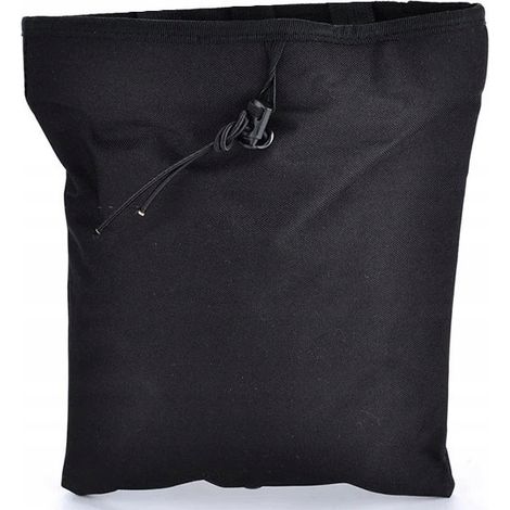 Borsa contenitore per rifiuti, nera (1/3)