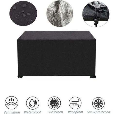 Patio and Veranda Furniture Cover Set, Waterproof Outdoor Garden Furniture Cover Set for Veranda and Lawn Furniture (1/3)