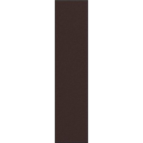 Paillasson rectangulaire antidérapant intérieur extérieur 115 x 500 cm en PP marron
