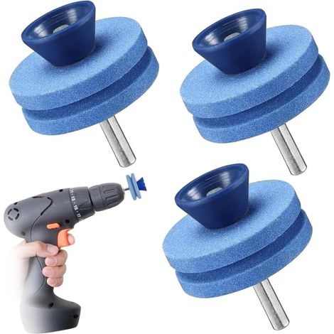 Affûteur pour Lame de Tondeuse, Affûteur de Lame, Affuteur Lame Tondeuse, Aiguiseur Facilement Tondeuse à Gazon, Pratique et Permettant Gagner du Temps - Idéal pour Les Outils Jardin (1/5)