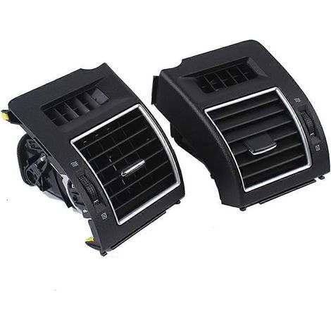 Grille d'aération de climatisation de tableau de bord de remplacement pour Toyota Prado 150 LC150 (2010-2020), noire (1/5)