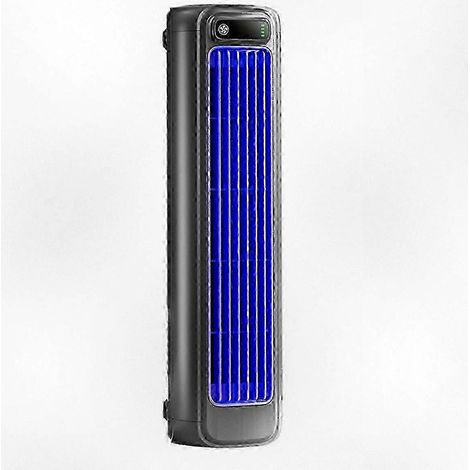 Ventilateur de bureau portable à turbine silencieuse, technologie de refroidissement par air, usage domestique et professionnel, design éolien discret (1/5)