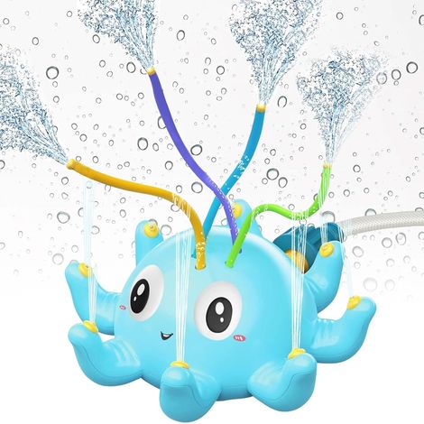 Jeux d Eau Exterieur pour Enfants3 4 5 6 7 8 9 10 Ans, Jouets Sprinkler, Jeu d'eau Sprinkler Jouets d'arrosage Arroseurs Jeu d'eau Pieuvre Jeux Exterieur - Jeu de Plein Air Enfant (1/5)