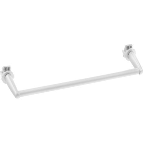 Aqualine Accesorios - Toallero para calefactores, longitud 360 mm, blanco IDR-40 (1/4)