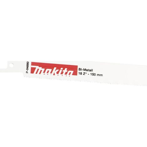 Makita P-04880 Reciproblatt BIM 150/18Z Sägeblatt-Länge 150 mm 5 St.