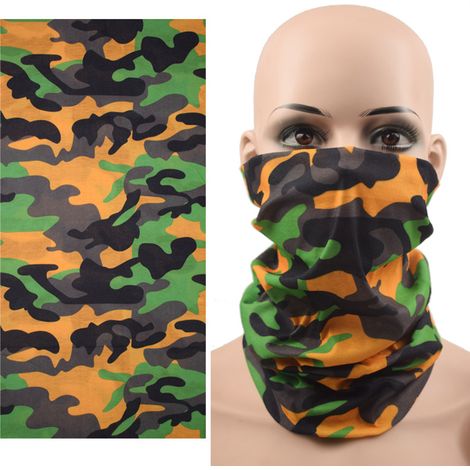 Cache-cou bandana tendance, bandeau, foulard, cache-cou style militaire