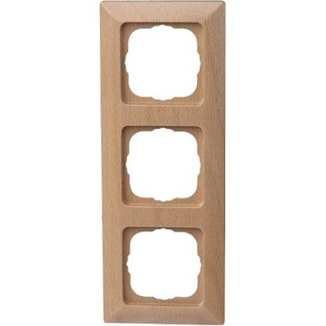 Kopp, Mascherina presa tripla per posizionamento orizzontale o verticale, 3 moduli - 306715084