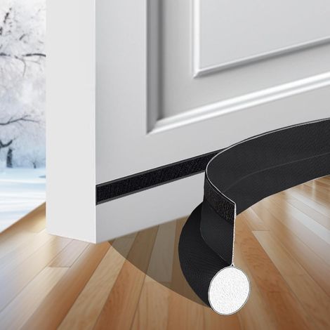 Draught Excluder Cold Insulation 37 in Black (1/5)
