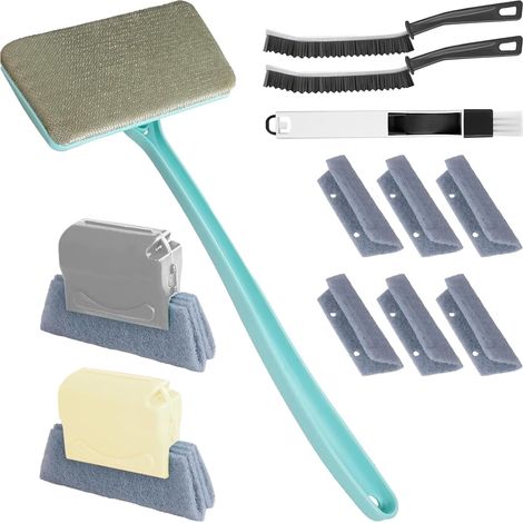 Brosse de Nettoyage pour fenêtre - Brosse à Amovible à Long (1/5)