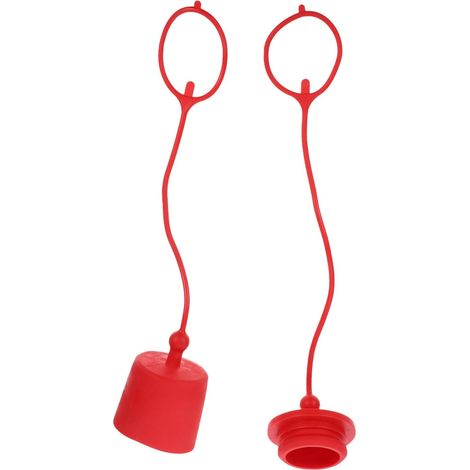 Capuchon de Protection Anti-poussière pour Coupleur Hydraulique Npt Couvercle de Remplacement à Connexion Rapide pour Tuyaux Hydraulique (1/5)