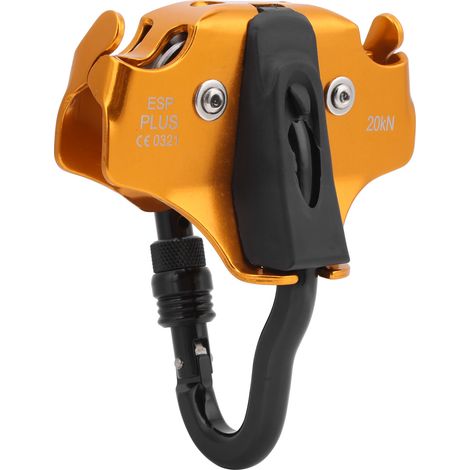 Système de Poulie Double 20KN pour Levage et Escalade, Outil de Traction Robust pour Randonnée et Montagne (1/5)