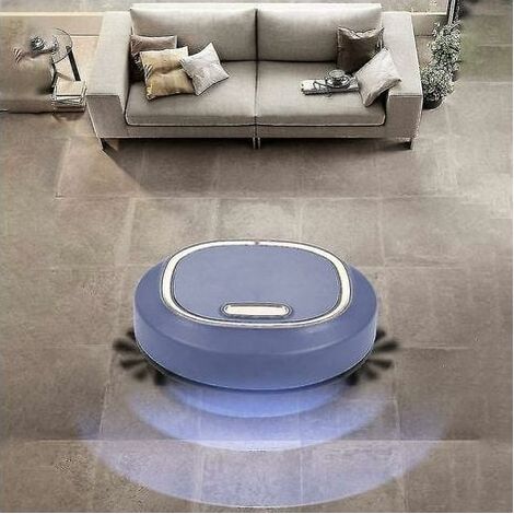 Aspirateur robot et vadrouille de sol 3 en 1, super aspiration 1500 Pa avec fonction de nettoyage, idéal pour la poussière de poils d'animaux (1/3)