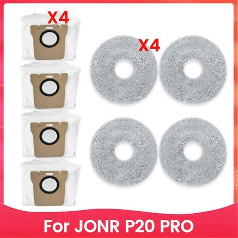 Accessoires pour aspirateur JONR P20 PRO : lingettes, sacs à poussière (1/5)