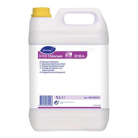 Dégraissant Désinfectant Chlore Sols et Surfaces Bidon de 5L - Diversey