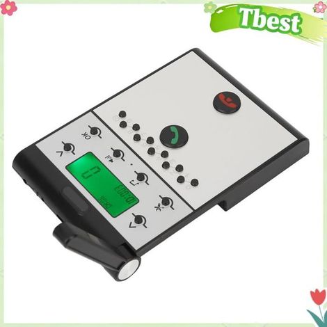 Tbest interphone sans fil domestique Système d'interphone sans fil, écran LED longue portée de 2 km, parapharmacie fauteuil (1/5)