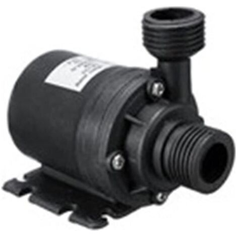 Selbstansaugende Membranwasserpumpe 800 l/h, 5 m, 12 V, bürstenloser Solarmotor, Wasserumwälzpumpe, 1 Stück (1/5)
