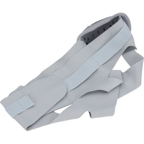 Mentonera ajustable antironquidos, mantiene la boca cerrada, dispositivo antironquidos para dormir, color gris.