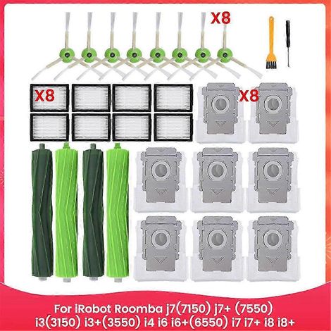 Ersatzteile für Saugroboter, kompatibel mit J7, J7+, I3, I3+, I4, I6, I6+, I7, I7+, I8, I8+ - Universelle Ersatzteile, Wartungszubehör, Reparaturset für ausgewählte Modelle. (1/5)