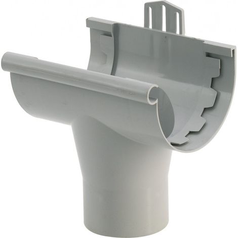 Canalón de PVC - Birth to stick Ø 25 gris GIRPI