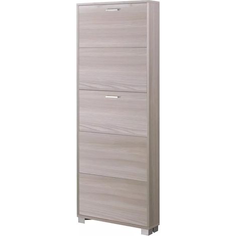 scarpiera olmo con 5 ante, 70x190x18 cm (1/2)