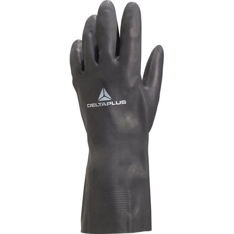 guante neopreno largo ve509. flocado. protección química y mecánica - delta plus (1/2)