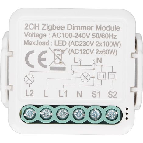 Interrupteur Connecté WiFi ZigBee pour Contrôle à Distance d'Appareils Électriques Domestiques (1/5)