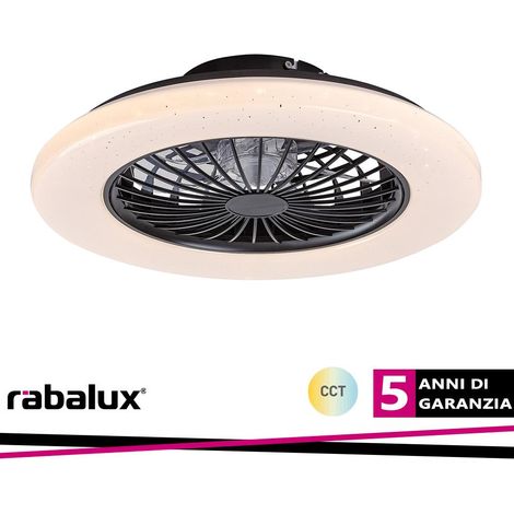 DALFON2,IND.FAN-ASSISTED LED48W, 1900LM CCT 3000-4000-6400K - Luce FREDDA (1/3)