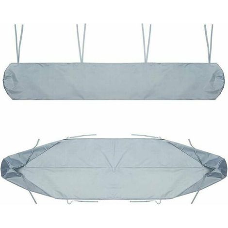 Housse de protection pour store banne rétractable - 4.5M - Oxford imperméable - Gris (1/5)