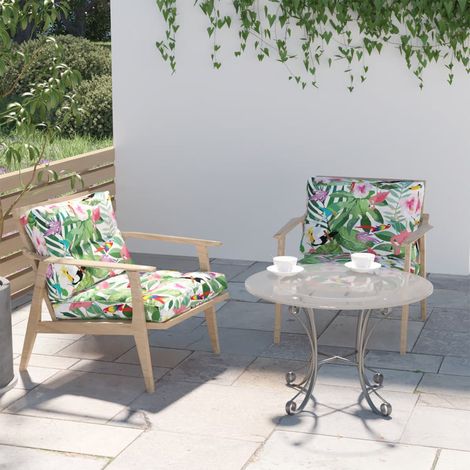 Lot de 2 Coussins de canapé Moderne - Dossier pour canapé multicolore Tissu BV784075 - BonneVie (1/5)