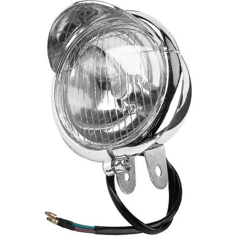 Crezuo Universal 12V DC Retro-Nebelscheinwerfer für Motorräder