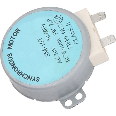 Moteur de plateau tournant pour four à micro-ondes SM 16T, moteur synchrone d'origine en aluminium et cuivre pour four à micro-ondes Galanz AC30V. (1/5)
