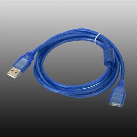 MaxTech - Cavo Prolunga Usb 2.0 M/f Maxtech Usb 2.0 Am To Af 5.0m Per Pc Computer 5 Metri - (1/2)