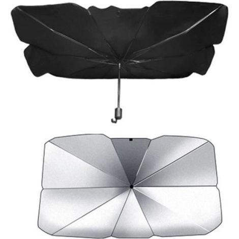 Pare Soleil Parapluie Voiture,Protection UV et Isolant,Divers modèles de Voitures Universel (125cm65cm) (1/3)