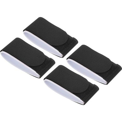 Sangles de ski - 2 paires - Ski straps - Skibinder - Nylon - Ski houder - Skiclips - Facile à transporter partout - Pour les sports d'hiver, le ski - Courroies de snowboard - Accessoires sports d'hive (1/5)
